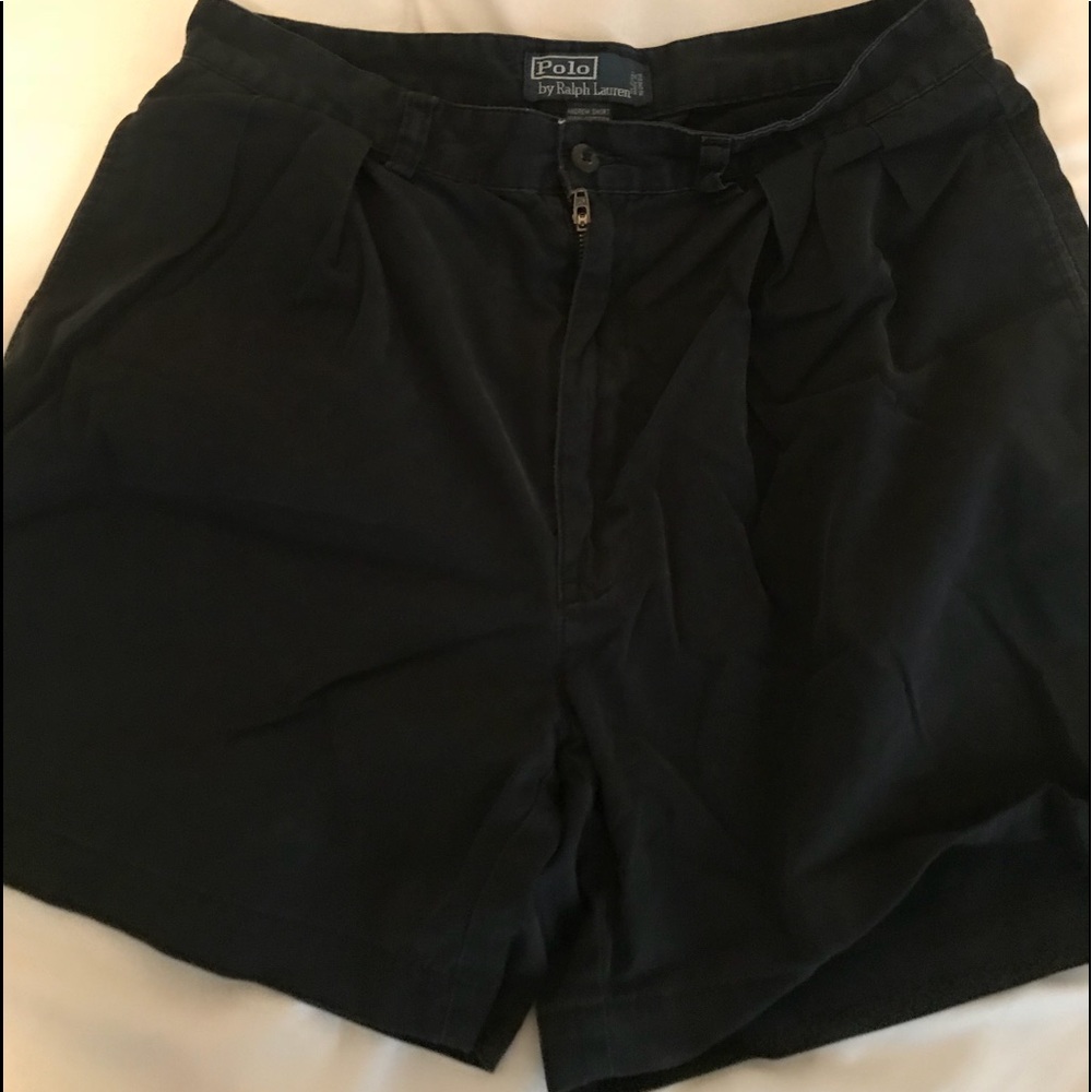 Navy Polo Shorts